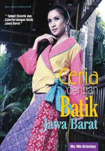Buku Ceria dengan Batik Jawa Barat